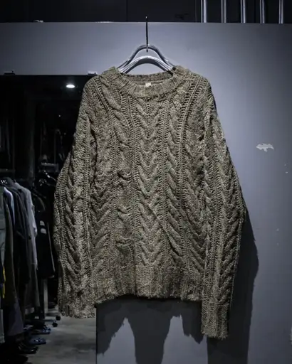 【add (C) vintage】90's “MIU MIU” Vintage Wool Knit