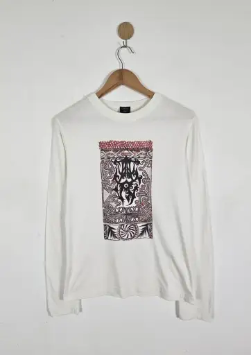 Jean Paul Gaultier JPG Homme black tribal graphic shirt