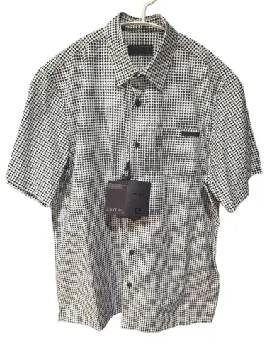Prada Star Print Button Up Shirt Size M