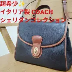 超希少 イタリア製 コーチ シェリダンコレクション ハンドバッグ オールドコーチ