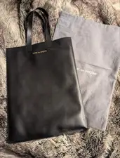 Comme Des Garçons Leather Tote Bag