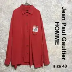 Jean Paul Gaultier HOMME レーヨン シャツ ゴルチェ