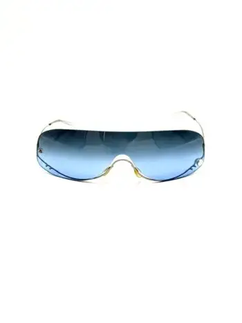 Chanel 2000s 4054H Shield Sunglasses