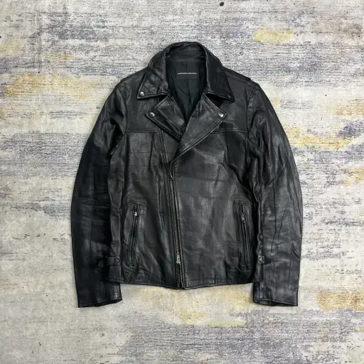 Lounge Lizard double riders leather jacket