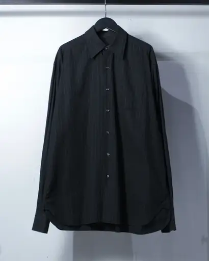 【Caka BLACK】“Jean Paul Gaultier” Stripe Pattern L/S Shirt