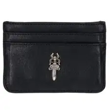 Chrome Hearts DBL Side DGGR Double Sided Leather Card Case Men's Used 125a7995fb