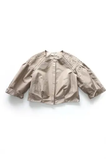 Prada brown silk jacket