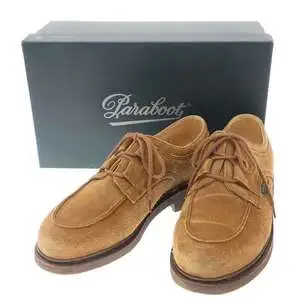 paraboot×ARPENTEUR パラブーツ アーペントル CAMBRIOL スエードレザーシューズ ベージュ 8 ITFIE4AG5J70