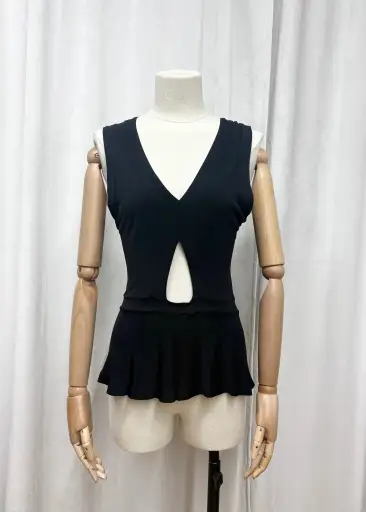 Yves Saint Laurent by Tom Ford cut-out top, 2000’s