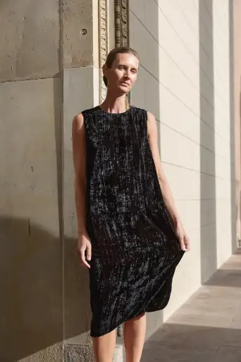 Vintage Romeo Gigli Velvet Dress