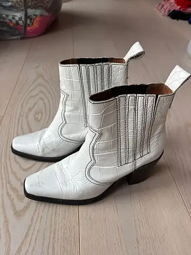 Ganni cowboy boots