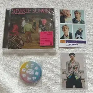 KID PHENOMENON SPARKLE SUMMER CD アメココラボ缶バッジ　山本光汰フォトカード　トレカ