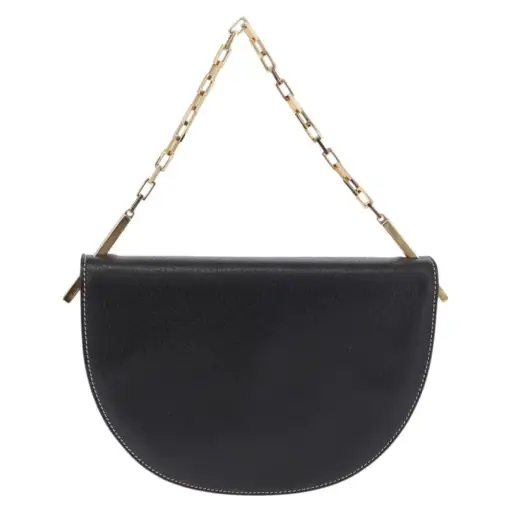 Fendi Shoulder Leather Black  Bag