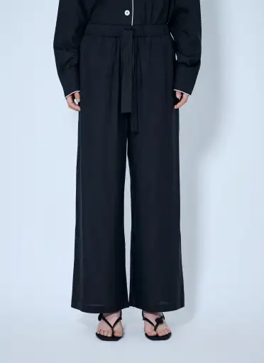 Toteme Piped Silk Trousers (FR 38)