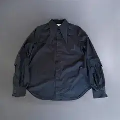 26SS 長袖シャツ　noir kei ninomiya