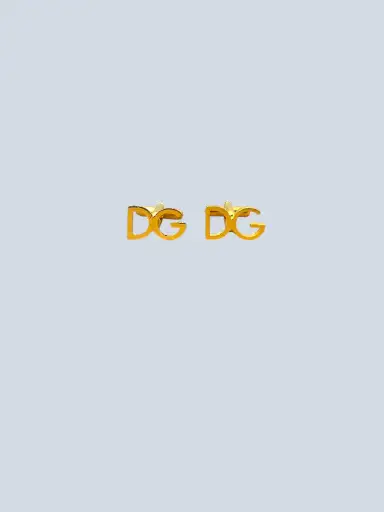Dolce & Gabbana
 DG metal cufflinks.