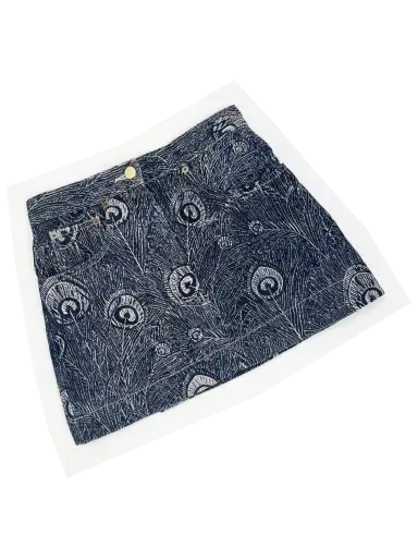 Vivienne Westwood F/W 1994 peacock mini skirt