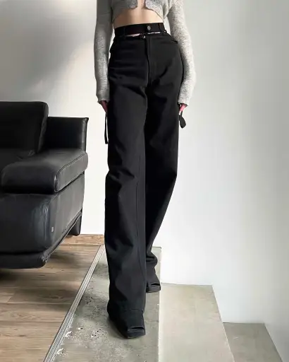 MAISON MARGIELA CUT OUT JEANS