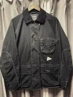 and wander × Barbour カバーオール　シャツジャケット