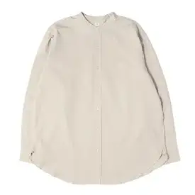 T.T / Taiga Takahashi タイガタカハシ シャツ ベージュ 16 26AW バンドカラー ドレスシャツ BAND COLLAR SHIRT トップス カジュアルシャツ 長袖【メンズ】【中古】【K4960】