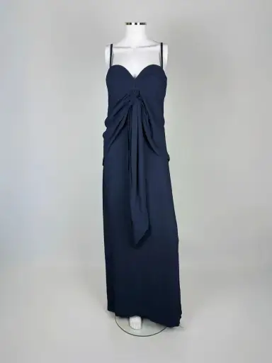 Balenciaga by Nicolas Ghesquière Navy Gown, 2008