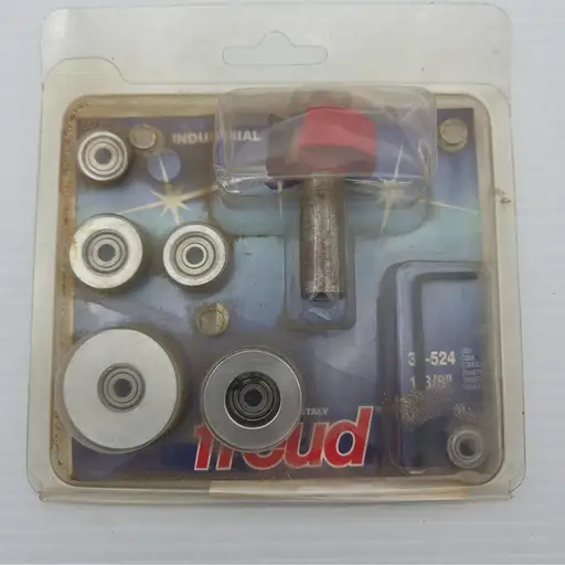 NEW Freud 32-524 Carbide Tip 1/2 In. Interchangeable Rabbeting Bit KIT