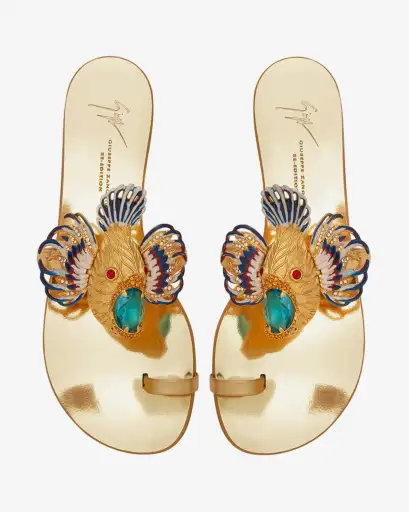 Giuseppe Zanotti Lionfish Sandals — 36