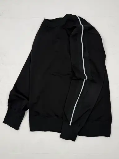 Y's For Men 90s White Side Stripe Sweatshirt