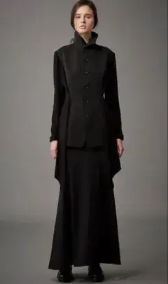 Yohji Yamamoto +NOIR 20-21aw ジャケット　黒　モード