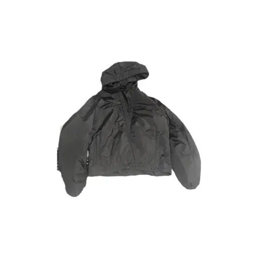 Prada Nylon Hooded Light Jacket Size 46