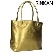 Chrome Hearts FS TOTE Leather Bag with Cross Patch Men's Used eb09b2c0233323f4bb