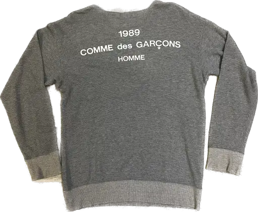 1989 Comme Des Garçons Homme Staff Sweater