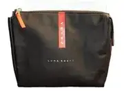 Prada Luna Rossa Unisex Black/Red Pouch