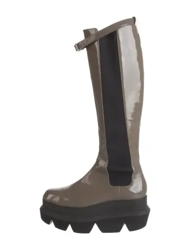 Patent Leather Boots