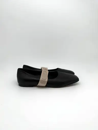 Burberry Leather Mary Jane Flats