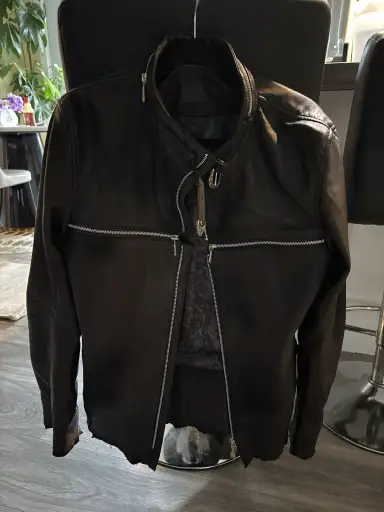 14th Addiction cross zip jacket