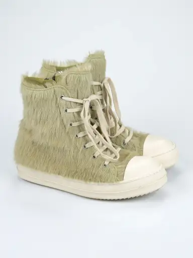 Acid Green Pony Hair Ramones