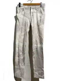 【中古】bajra◆ボトム/2/コットン/WHT/109bp02【メンズウェア】
