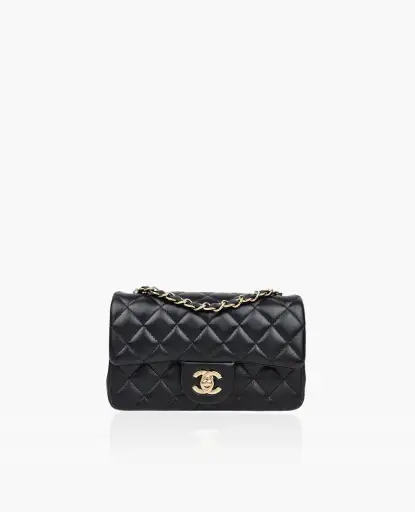 Chanel Timeless Mini Rectangular Lambskin Black CHW