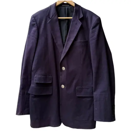 SS12 Yohji Yamamoto POUR HOMME Navy Blazer