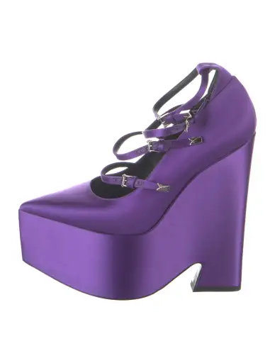 Satin Pumps