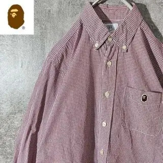 [大人気]　アベイシングエイプ　シャツ　胸ポケット　ワンポイント　存在感◎　大猿 アベイシングエイプ(A BATHING APE)のメンズのトップス(シャツ)の商品詳細ページへのリンク