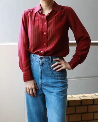 CELINE silk blouse