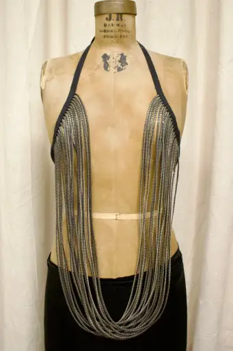 S/S10 Ann Demeulemeester Zipper Necklace