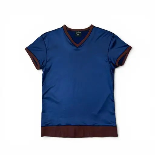 '' Jean Paul Gaultier Homme '' Knit-Rib Mesh Top