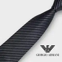 ◆細め◆Giorgio Armani ストライプ柄 ネクタイ アルマーニ 237