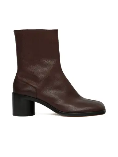 Tabi Ankle Boots Brown