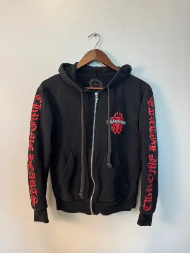 Chrome hearts vine dagger zip