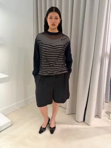 Jean Paul Gaultier mesh top