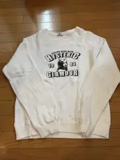 HYSTERIC GLAMOUR スウェット ホワイト Sサイズ